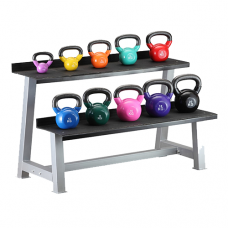 DT-669 Two Tier Kettlebell Rack